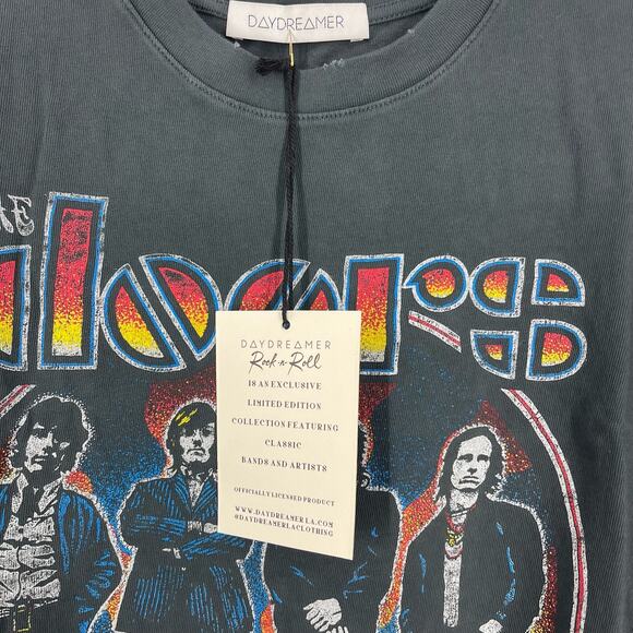 Daydreamer X Rock N Roll The Doors Waiting For The Sun Tour Tee Small NWT - Picture 3 of 5
